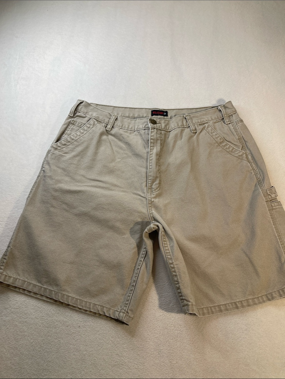 Wolverine Men's Cargo/CARPENTER Shorts in Beige SIZE 38